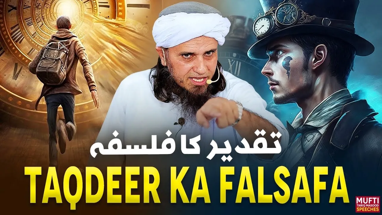 Taqdeer Ka Falsafa | Mufti Tariq Masood Speeches